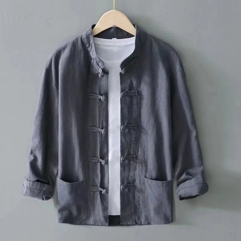 YORK LINEN LONGSLEEVE