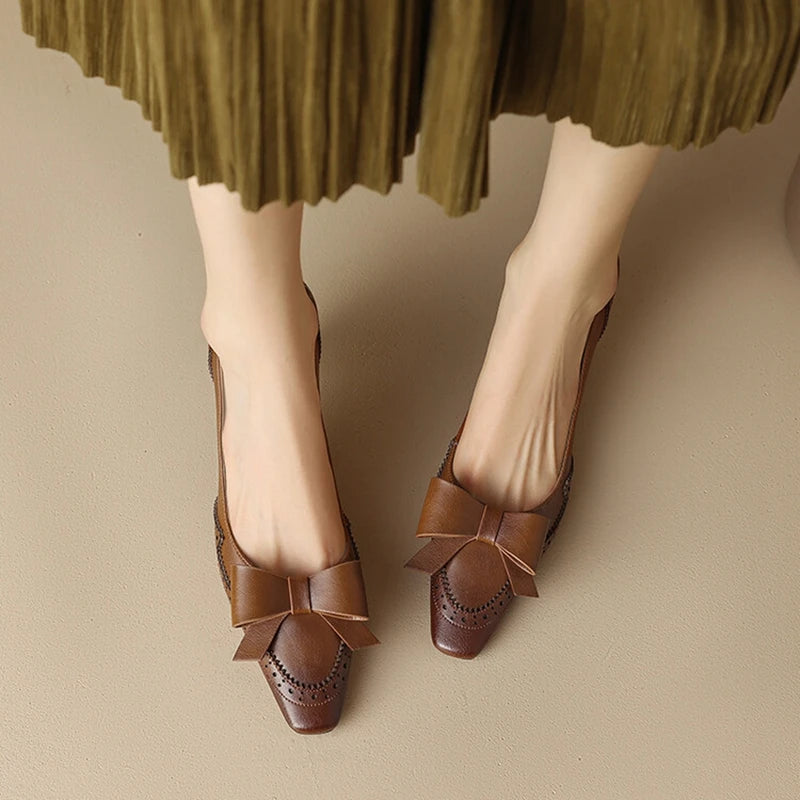 MELENA BOW HEELS