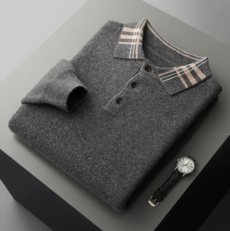 LANGFORD CASHMERE POLO