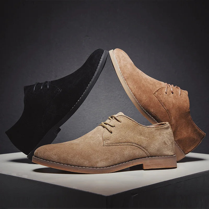CLARK MASON SUEDE OXFORDS