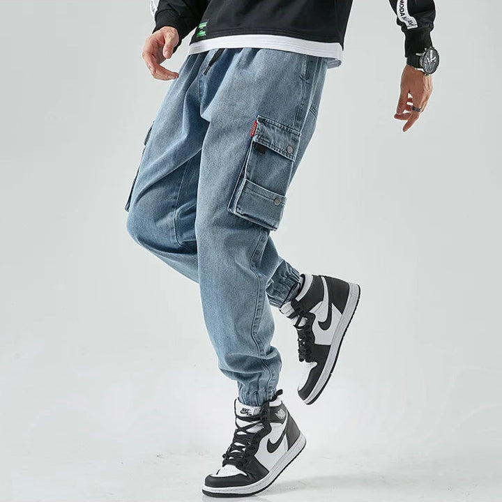 KINGSWAY CARGO DENIM JOGGERS