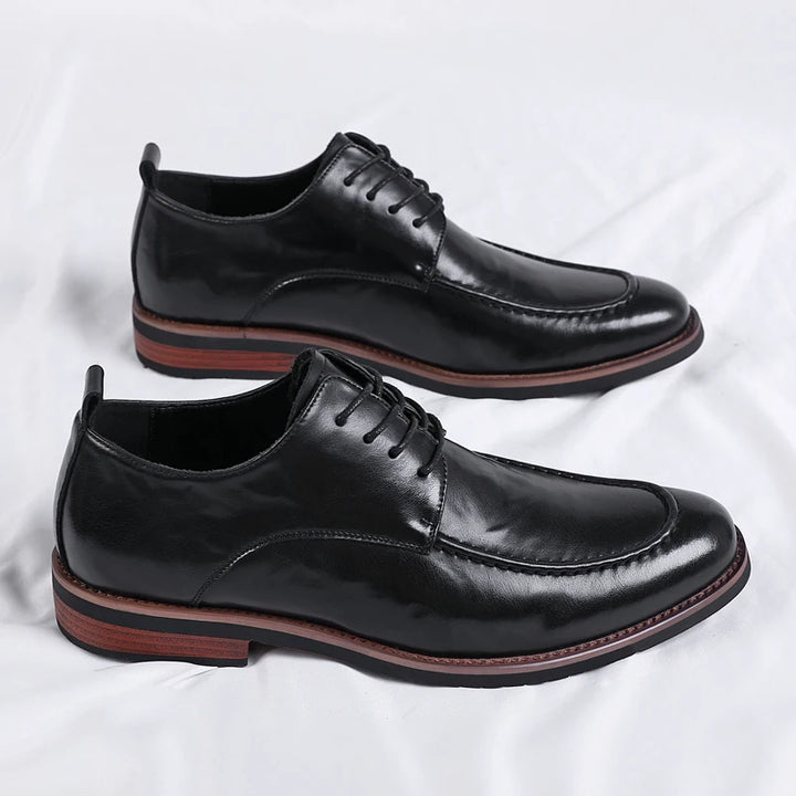 HARRISON COLE LEATHER DERBY