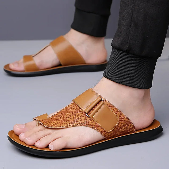 STONEHAVEN LEATHER SANDALS