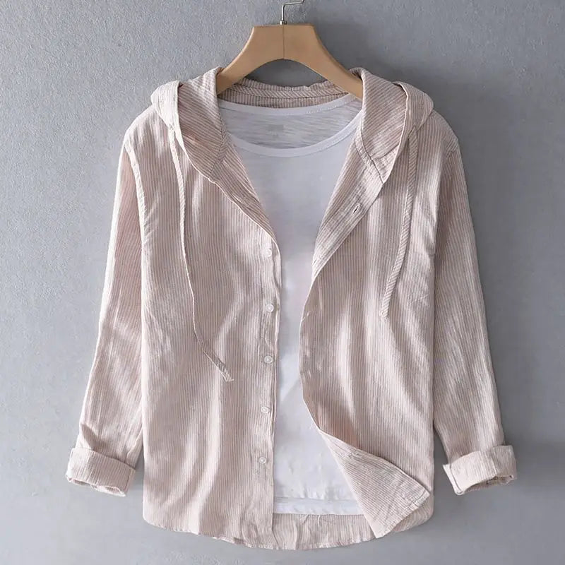 WILLOW COVE LINEN HOODIE