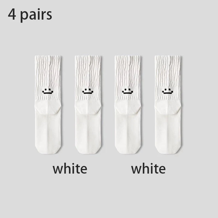 SMIRKSTACK CREW SOCKS - 4 PACK