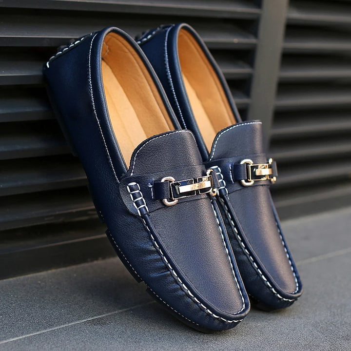 TUXEDO PARK LEATHER LOAFERS