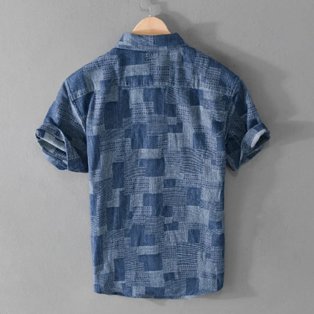 BEDFORD GRID SHORT SLEEVE