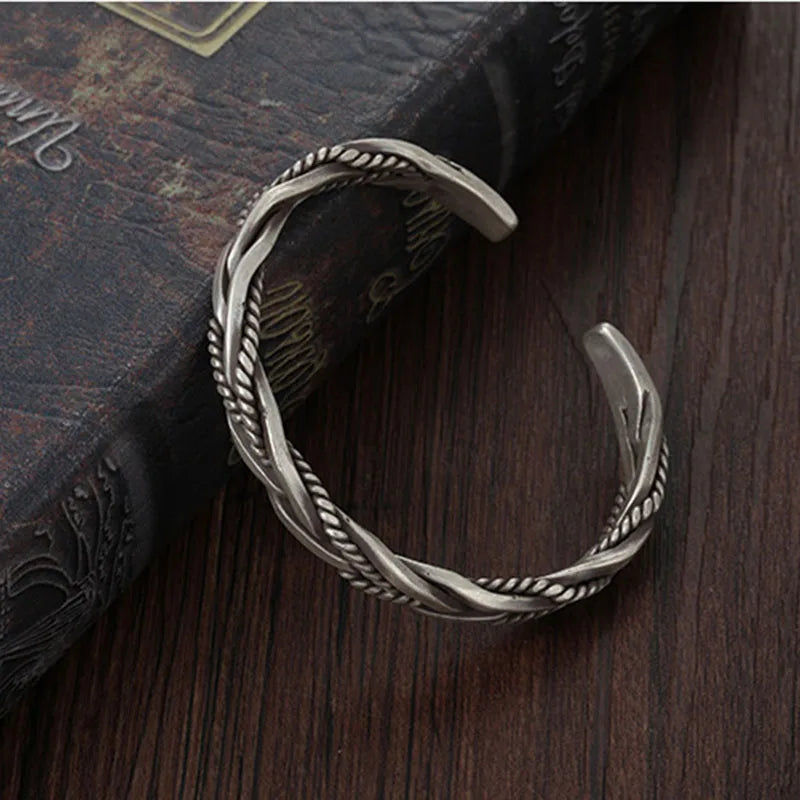 RONAN SILVER CUFF BRACELET