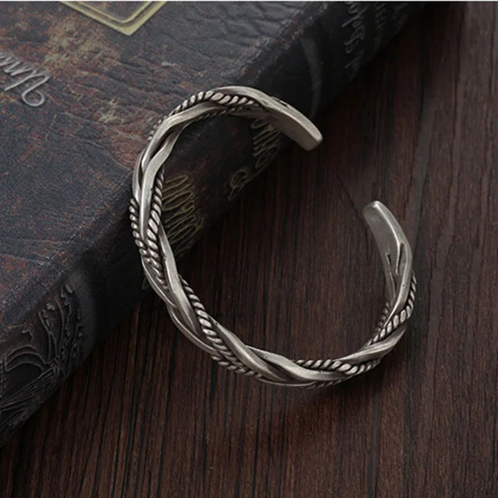 RONAN SILVER CUFF BRACELET