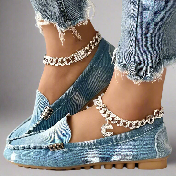 INDIGO LACE DENIMS