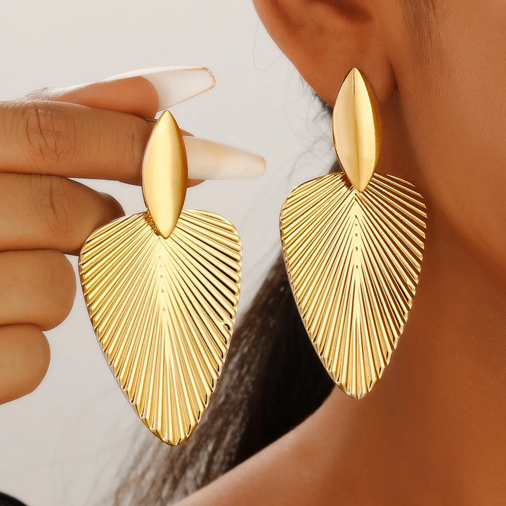 AURORA PALM EARRINGS