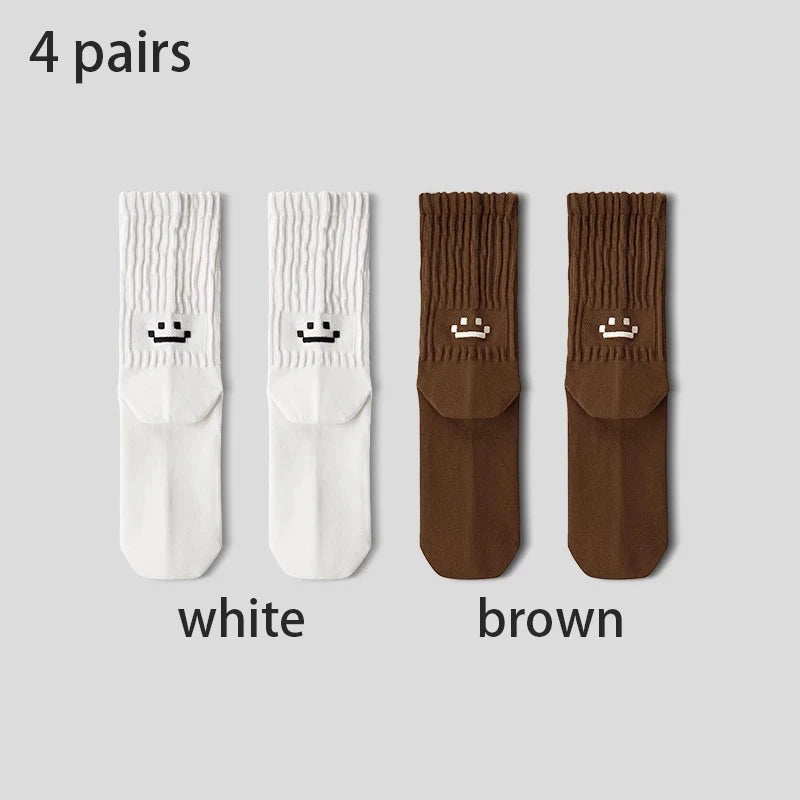 SMIRKSTACK CREW SOCKS - 4 PACK
