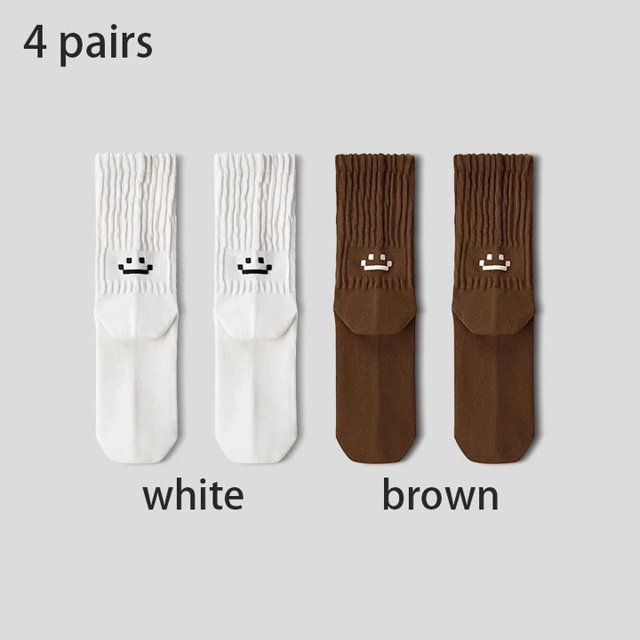 SMIRKSTACK CREW SOCKS - 4 PACK