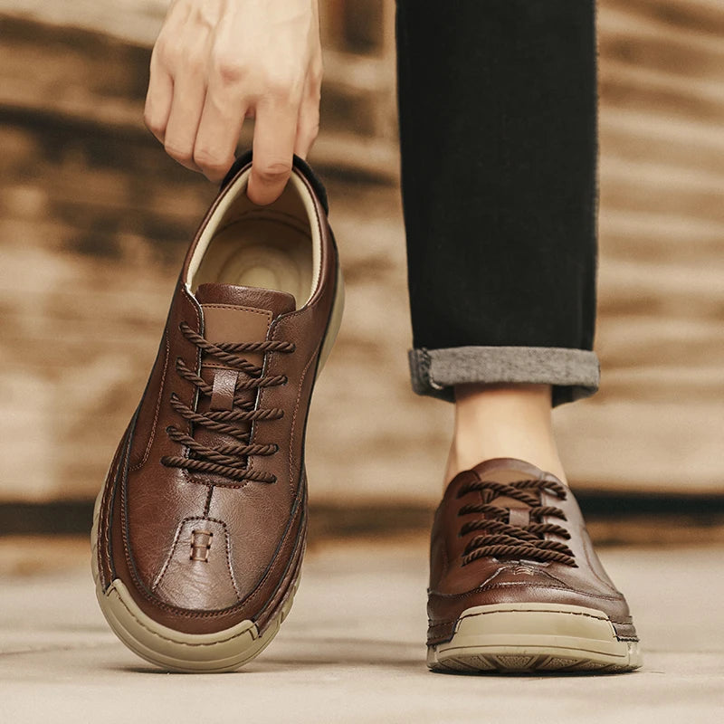 IRONCLAD LEATHER SNEAKERS