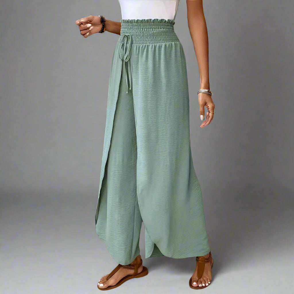 SELENA PETAL WRAP PANTS