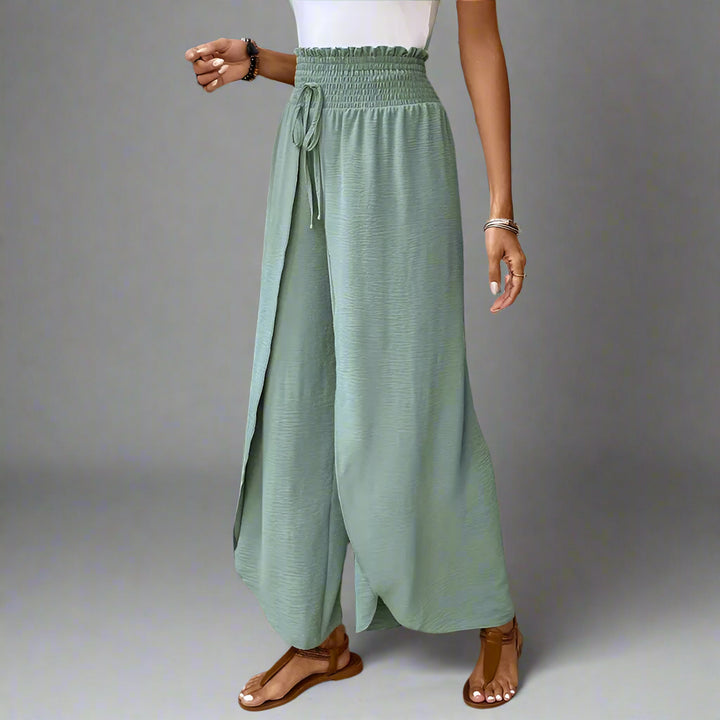 SELENA PETAL WRAP PANTS