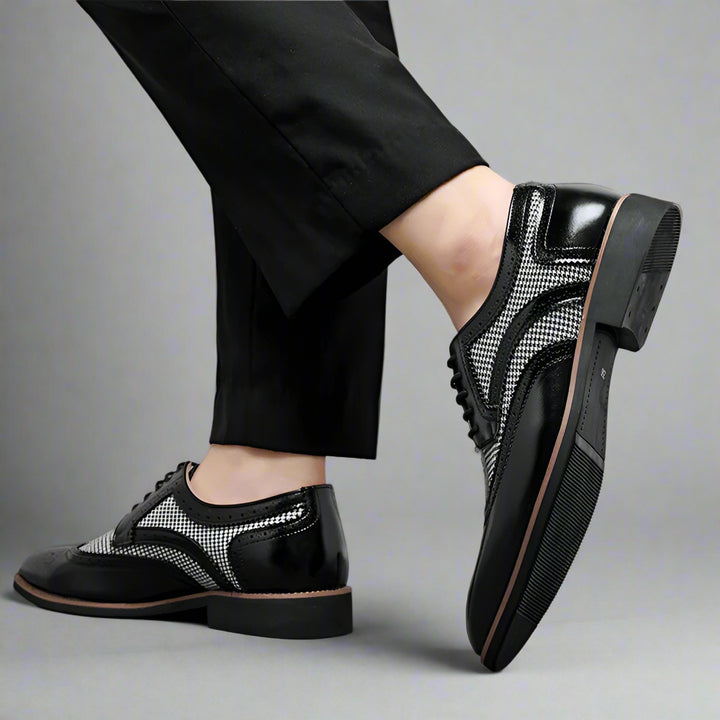 ASTORIA HOUNDSTOOTH BROGUES