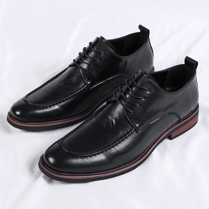 HARRISON COLE LEATHER DERBY