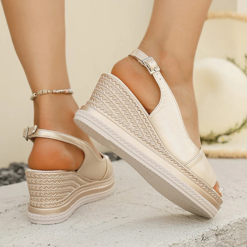 LIVIANA WEDGE SANDALS