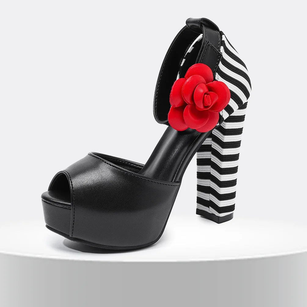 ZYRA ICON PLATFORM HEELS