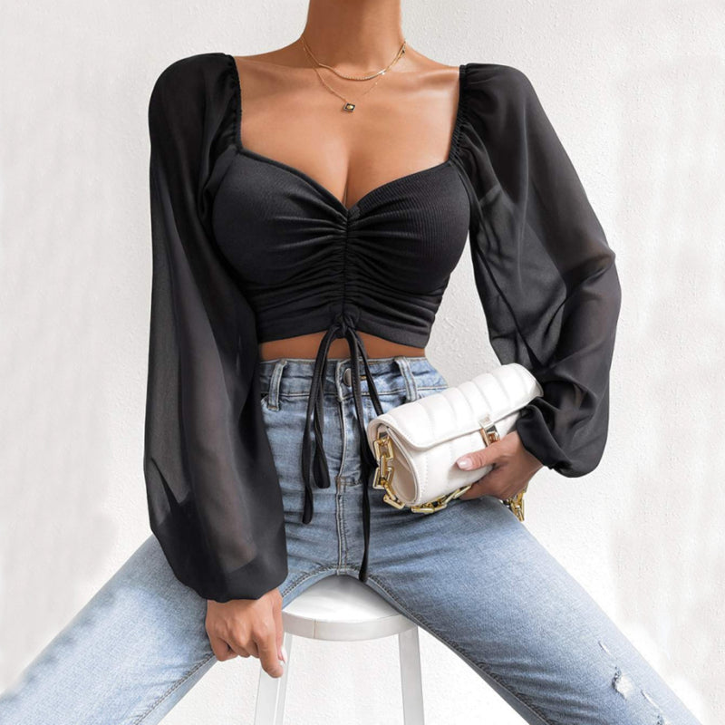 SERAFINA CINCH BLOUSE