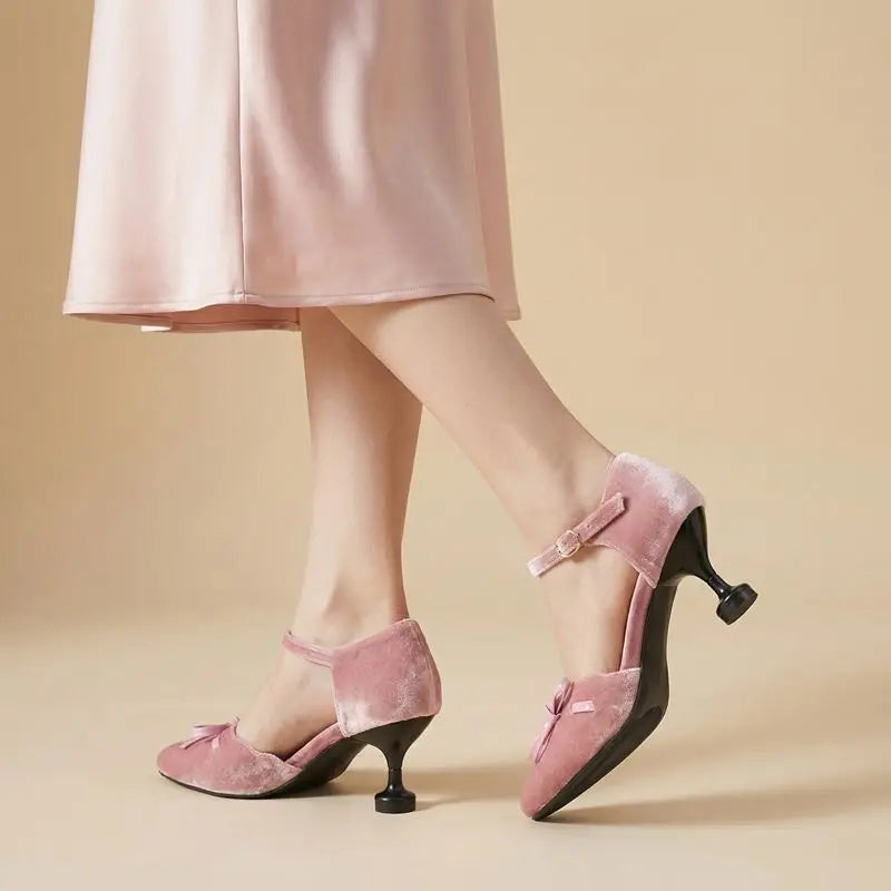 ARLENA BOW HEELS