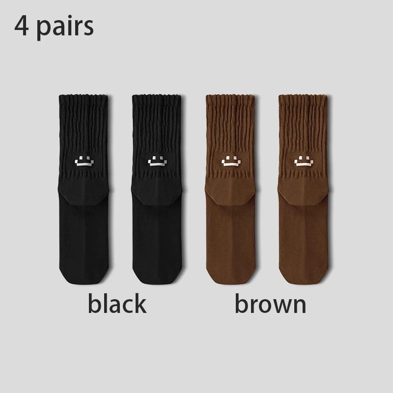 SMIRKSTACK CREW SOCKS - 4 PACK
