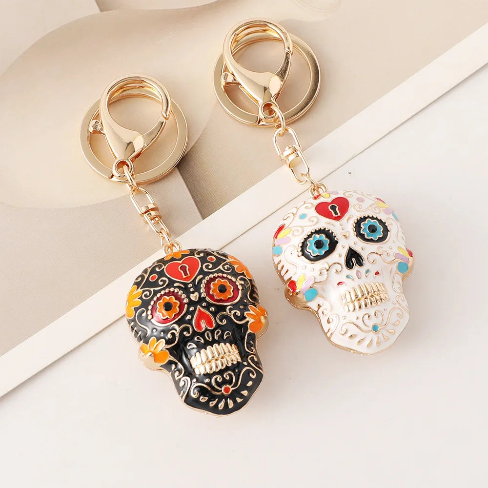 CALAVERA SKULL KEYCHAIN
