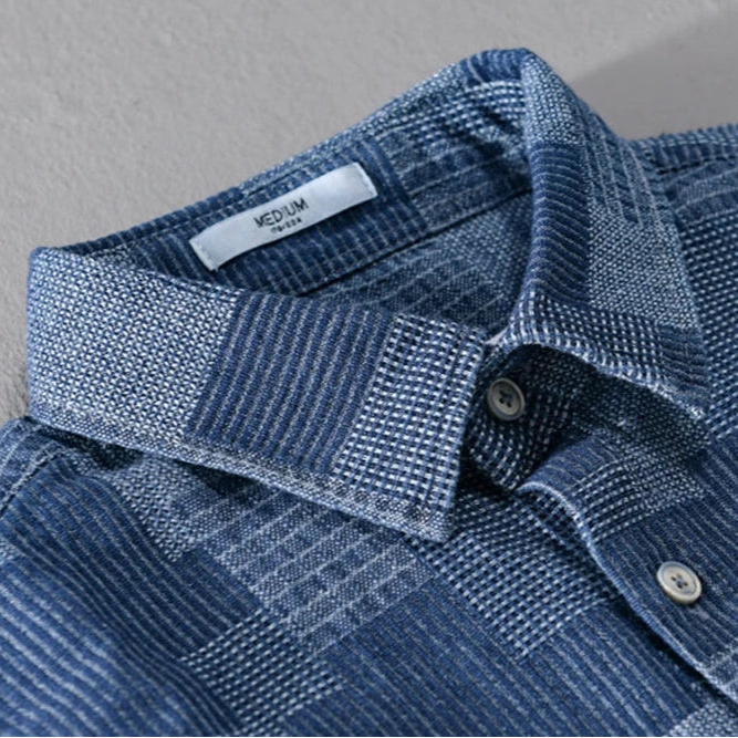 BEDFORD GRID SHORT SLEEVE