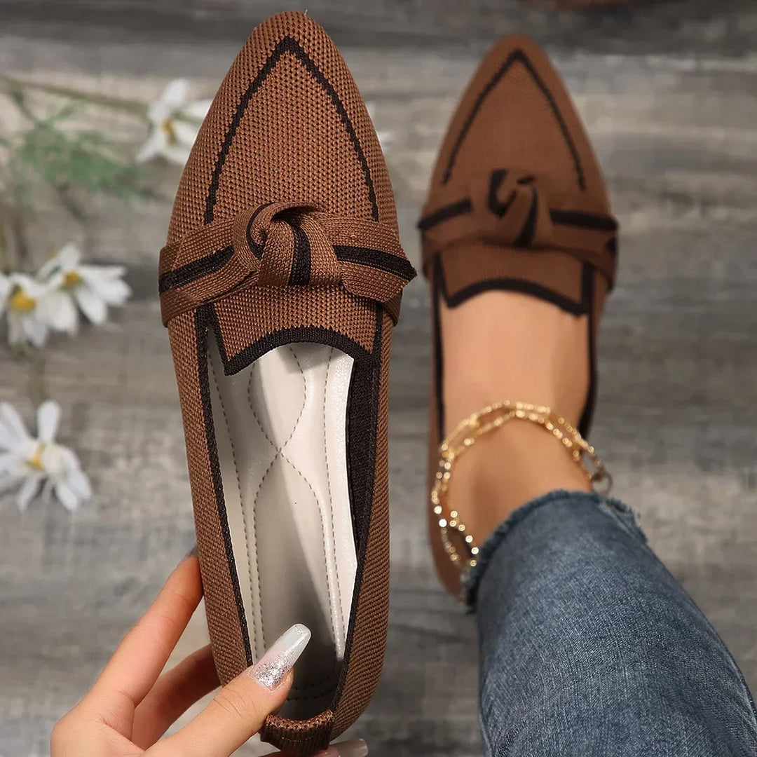 VALENTINA KNIT FLATS