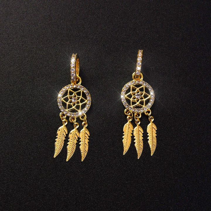 DAHLIA DREAMCATCHER EARRINGS