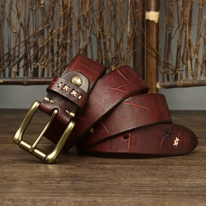 CANYON BUFFALO LEATHER BELT