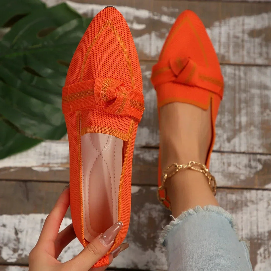 VALENTINA KNIT FLATS