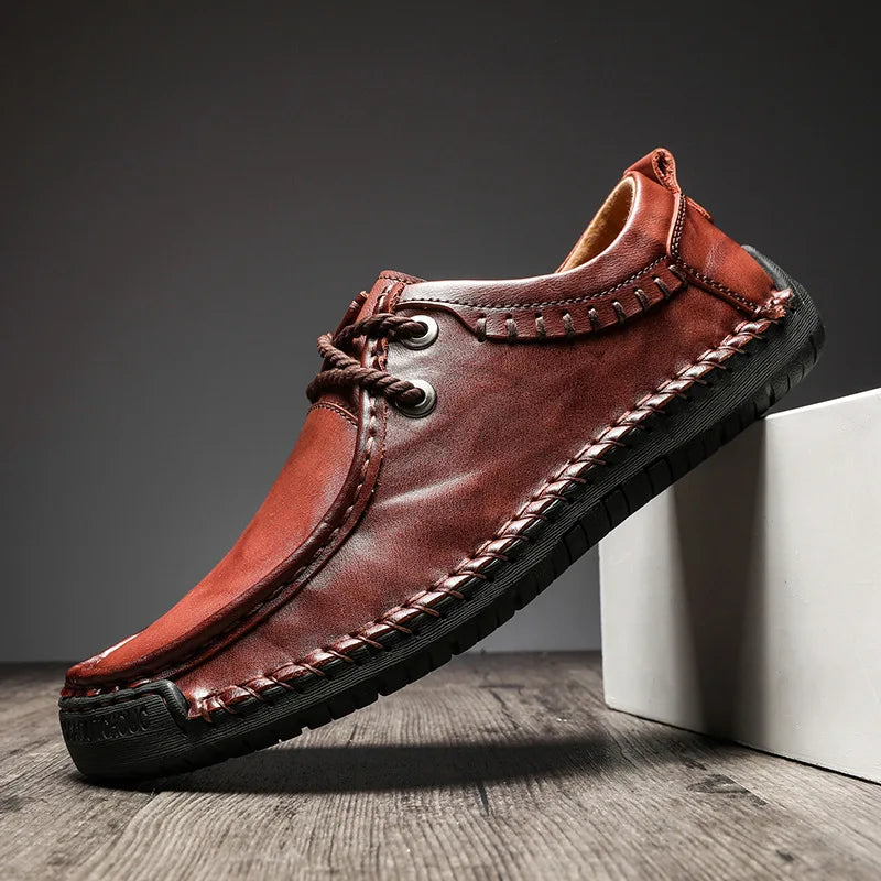HUDSON RIDGE LEATHER MOCCASIN