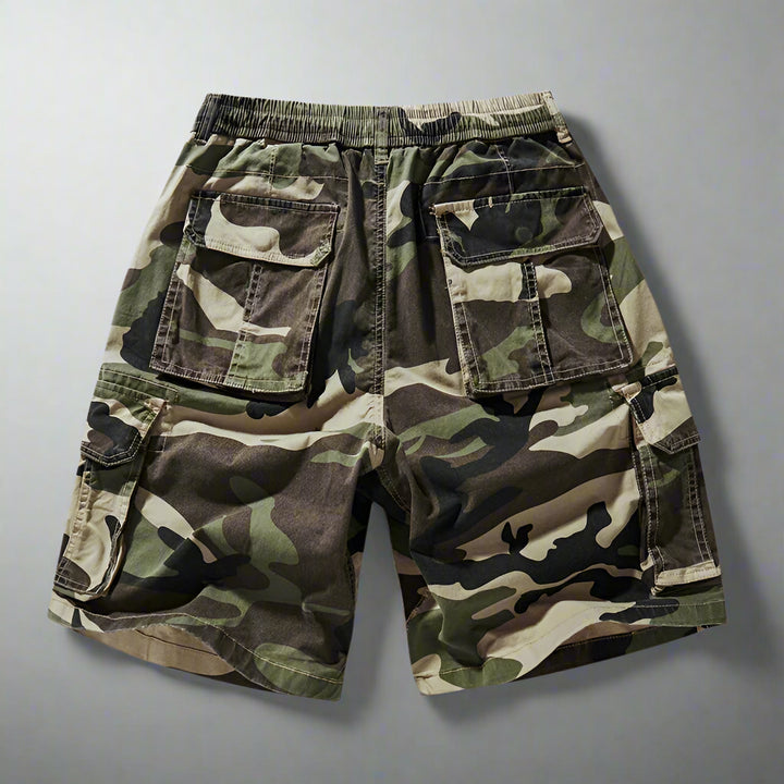 RIDGEWAY CAMO CARGO SHORTS