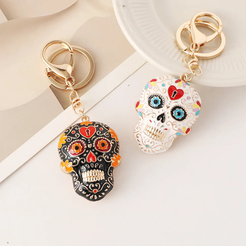 CALAVERA SKULL KEYCHAIN