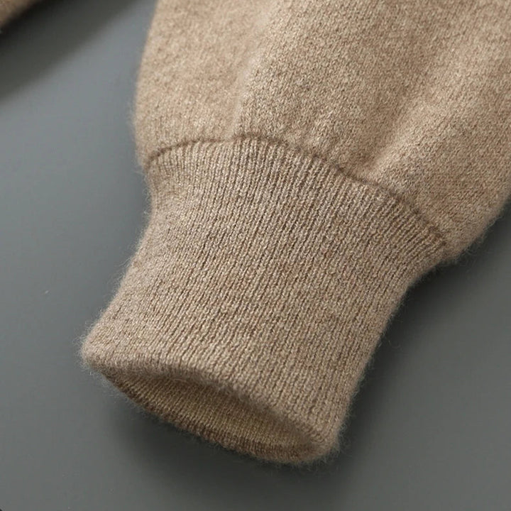 CARMANO CASHMERE ZIP CARDIGAN