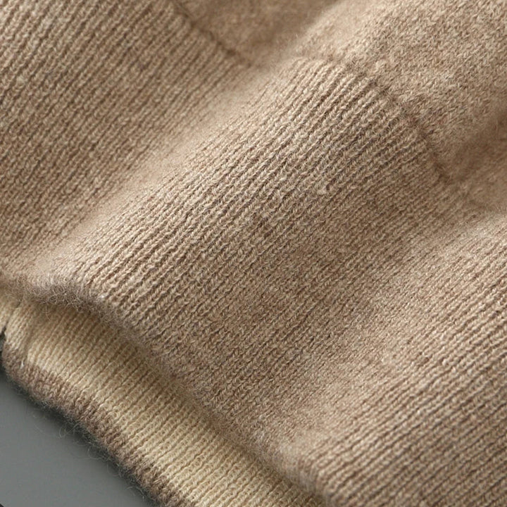 CARMANO CASHMERE ZIP CARDIGAN