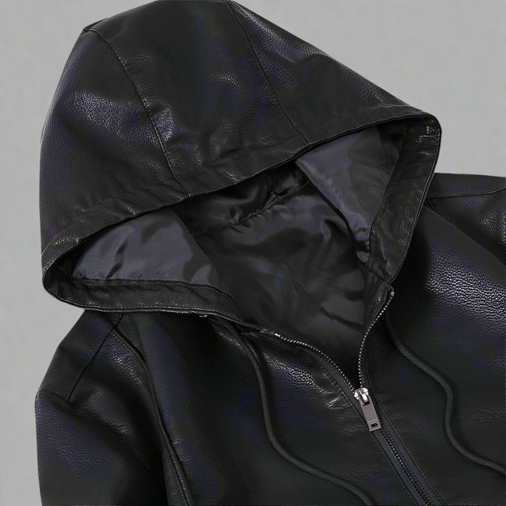 STERLING HEIGHTS LEATHER JACKET