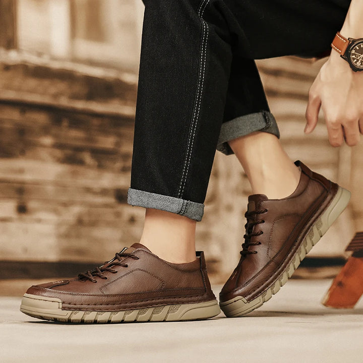 IRONCLAD LEATHER SNEAKERS