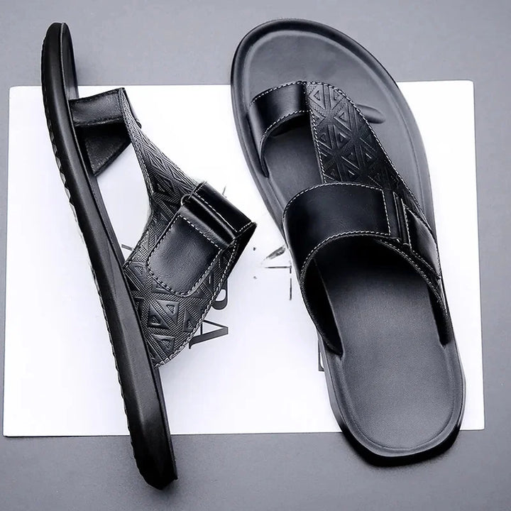 STONEHAVEN LEATHER SANDALS