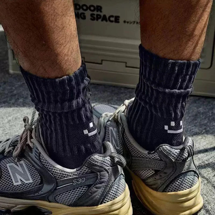 SMIRKSTACK CREW SOCKS - 4 PACK