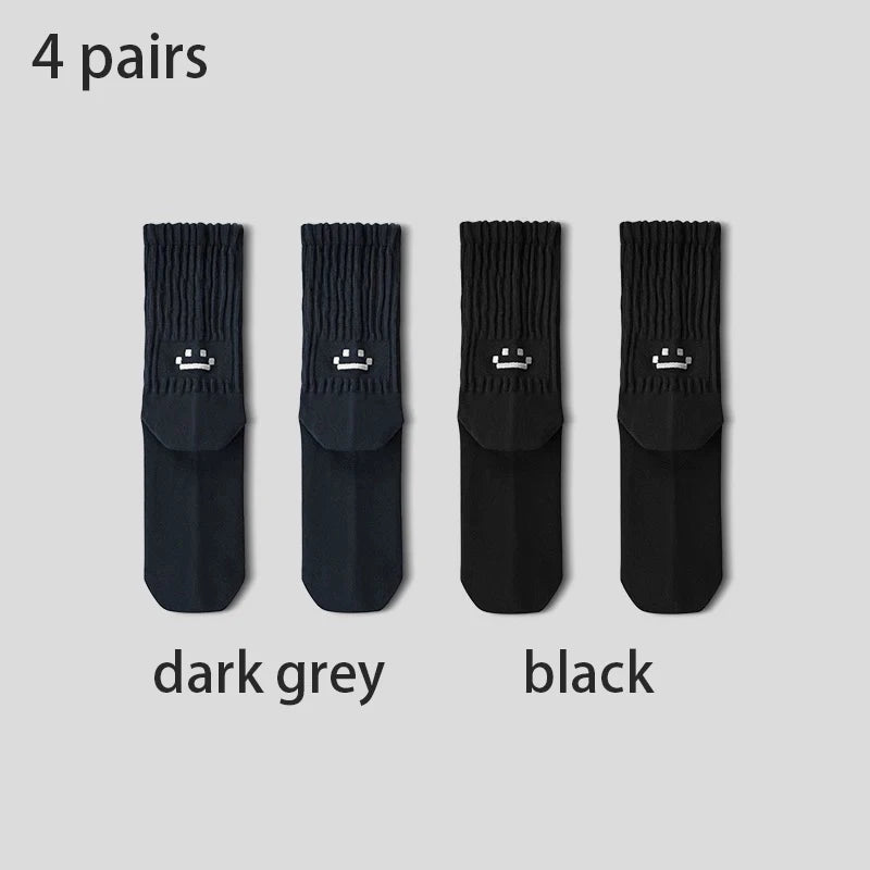 SMIRKSTACK CREW SOCKS - 4 PACK