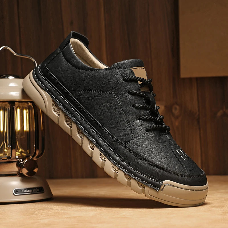 IRONCLAD LEATHER SNEAKERS