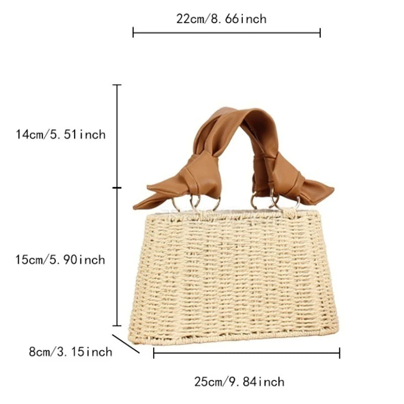 AVA RAE WOVEN HANDBAG
