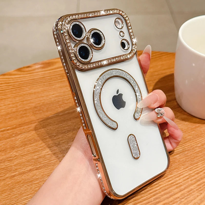 GLITTER SPARK IPHONE 17 CASE