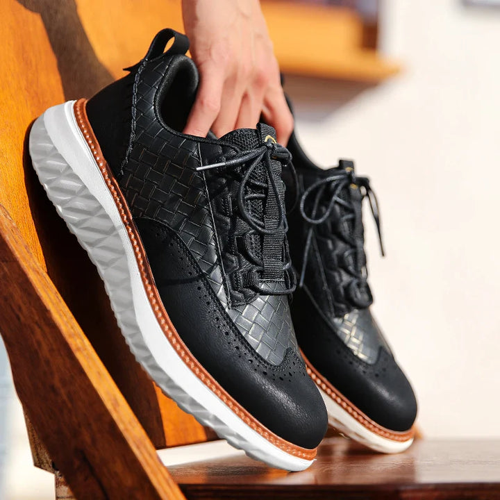 BRAXTON RIDGE LEATHER SNEAKERS