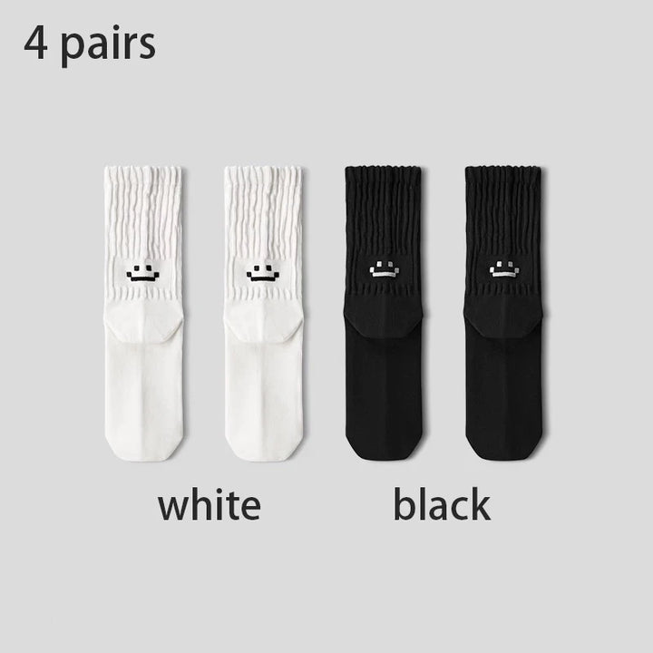 SMIRKSTACK CREW SOCKS - 4 PACK