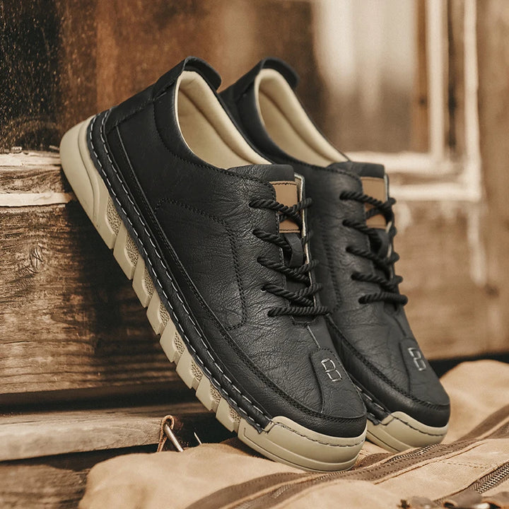 IRONCLAD LEATHER SNEAKERS