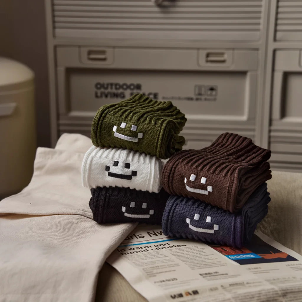 SMIRKSTACK CREW SOCKS - 4 PACK